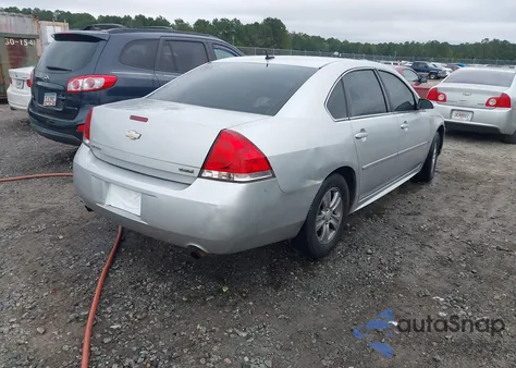 2013 Chevrolet Impala Ls from USA, damaged, VIN 2G1WF5E38D1115912